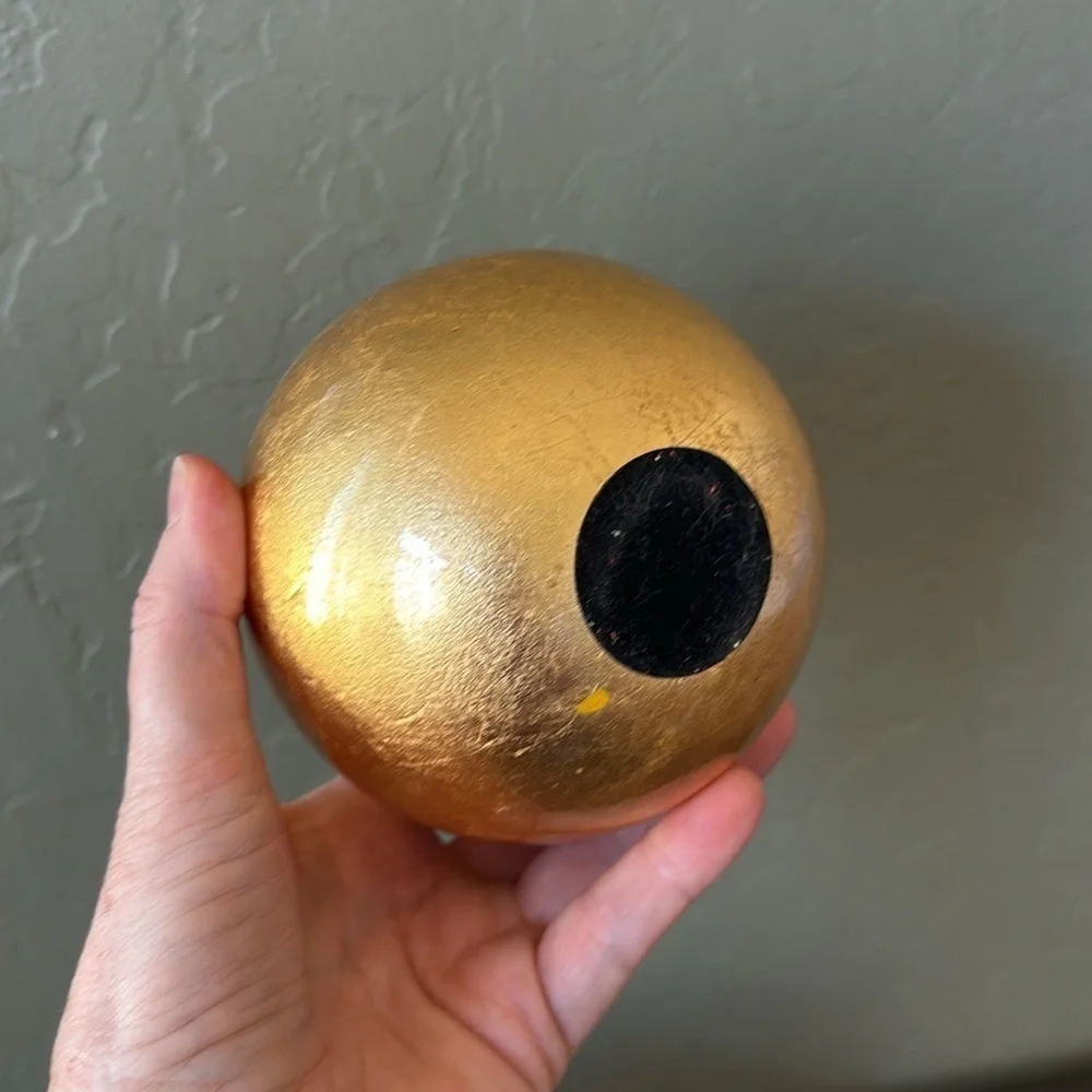 Decorative‎ Red and Gold Accent Ball Set
